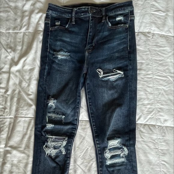 American Eagle Ne(X)T Level Stretch Ripped Jeans - Picture 3 of 5